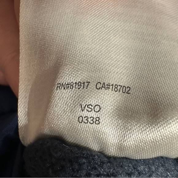 Air Jordan lined hooded jacket size youth XL, front zip, pockets, blue - Picture 11 of 15